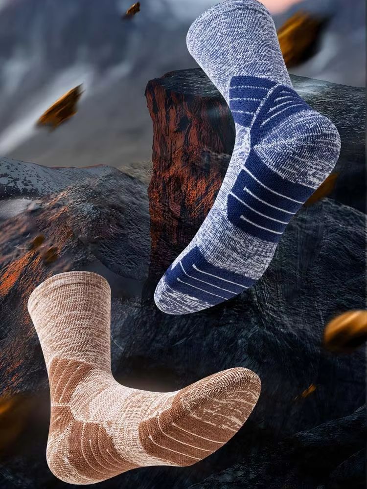 Wool Hiking Sock - Skarpety z 50% wełny merino, ciepłe,