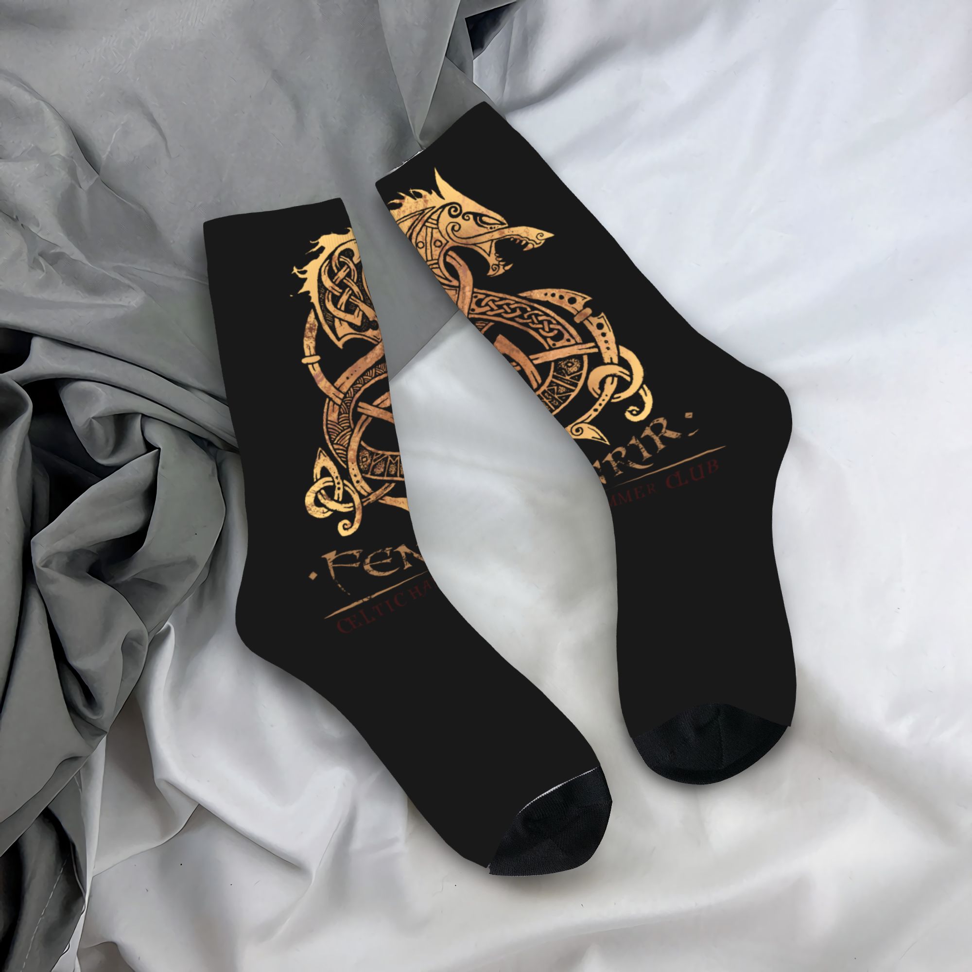 Dress Sock Men - Skarpetki męskie i damskie Viking Valhalla