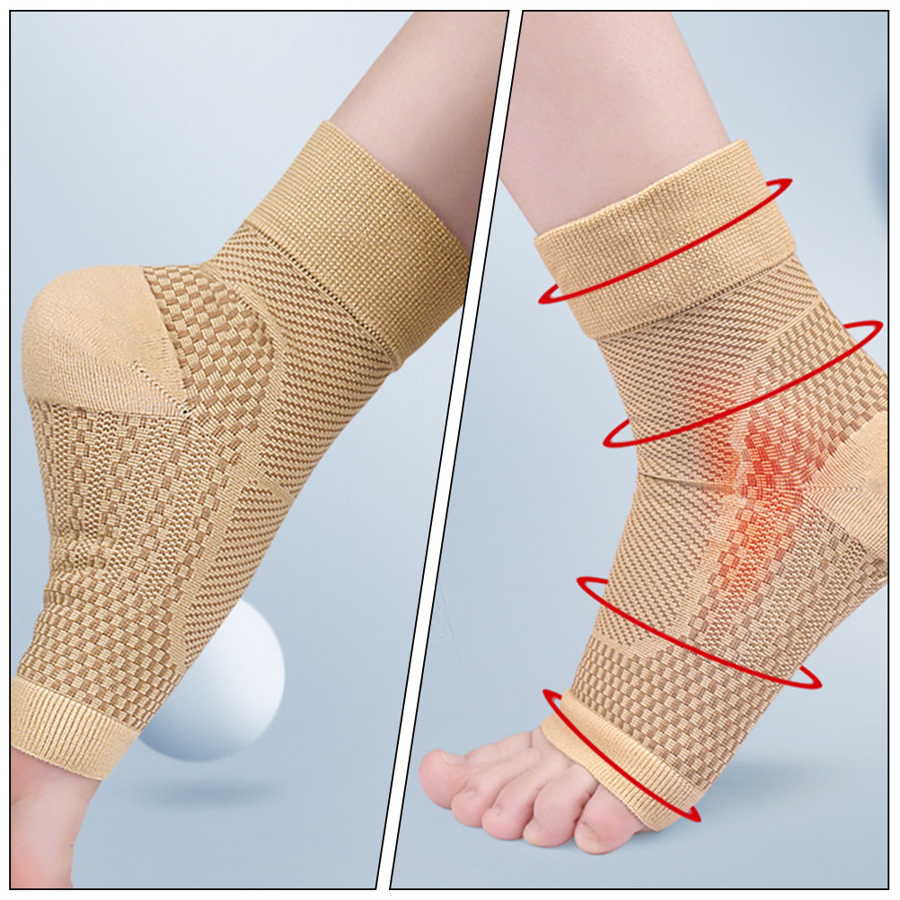 Ankle Brace Sock - 1 Para Kompresyjnych Skarpetek Wspierających Kostkę
