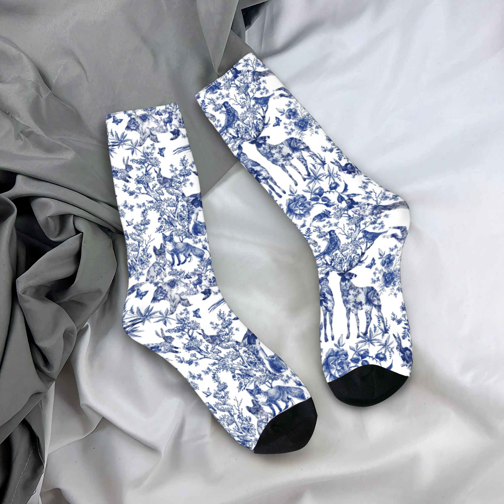 Dress Sock Men - Personalizowane Skarpetki Vintage w Stylu Francuskim