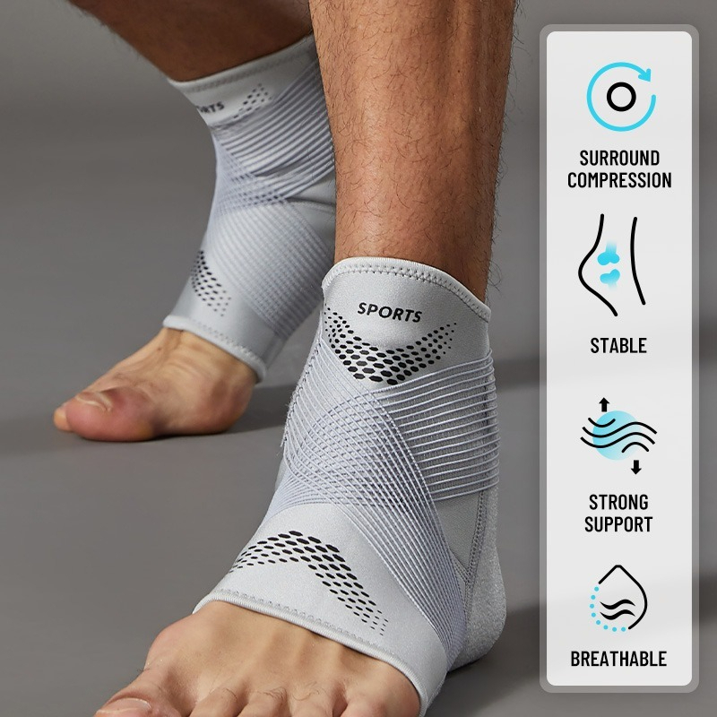 Ankle Brace Sock - 1 szt. Regulowany stabilizator kostki bez