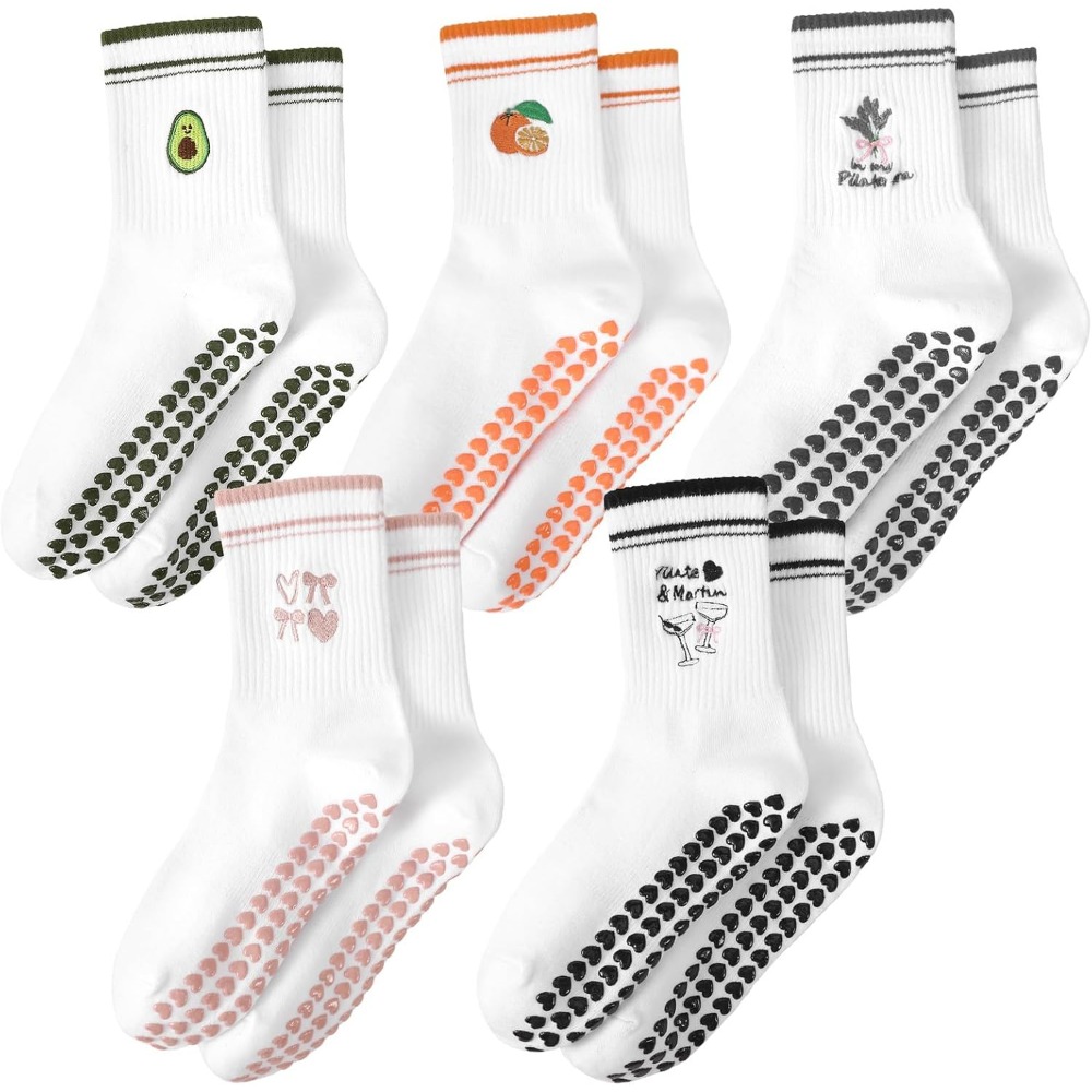 Grip Sock Yoga - Damskie urocze skarpetki do jogi z