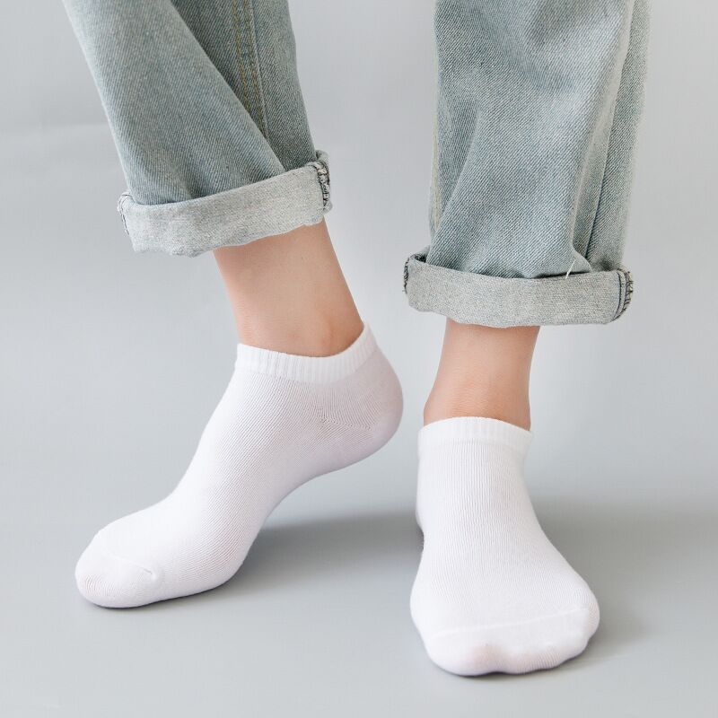 10 Par Hurtowych Czarno-Białyc – Ankle Sock Low Cut recenzja i cena