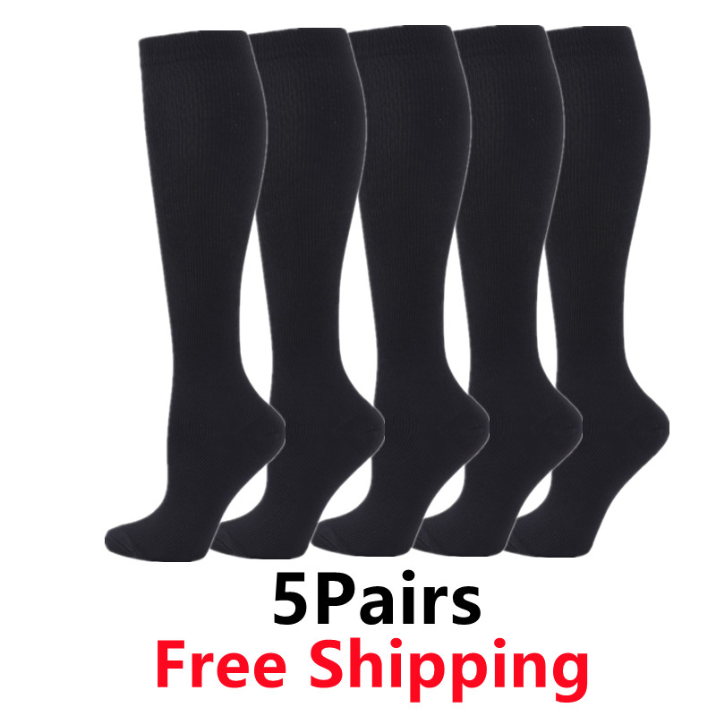 5 par/paczka skarpetki uciskow – Compression Sock Medical recenzja i cena