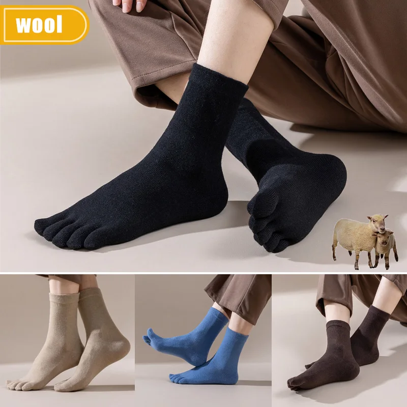 Męskie wełniane skarpety pięci – Thermal Sock Winter recenzja i cena