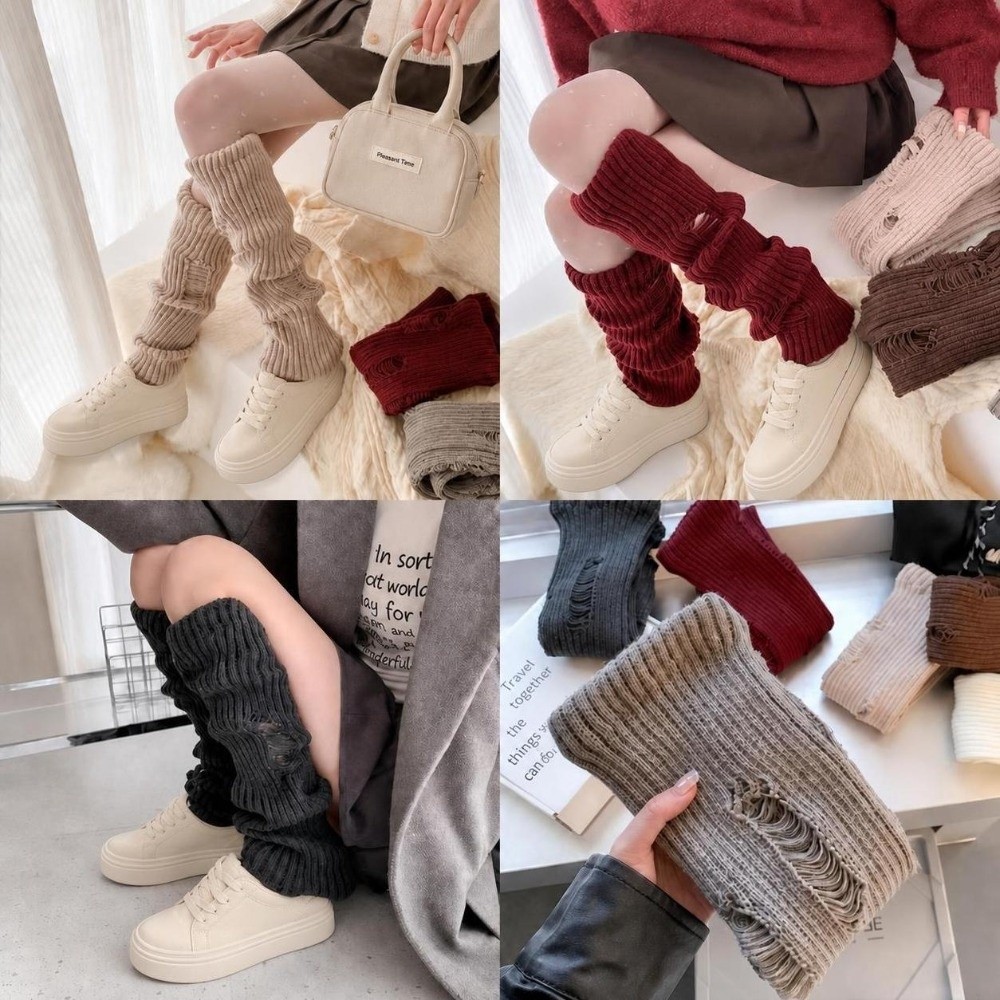Ciepłe dzianinowe ocieplacze n – Boot Sock Slouchy recenzja i cena