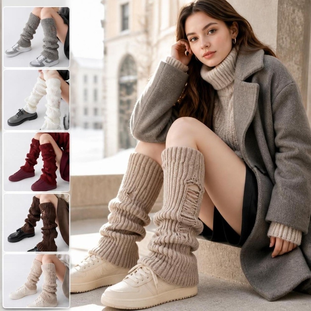 Ciepłe dzianinowe ocieplacze n – Boot Sock Slouchy recenzja i cena