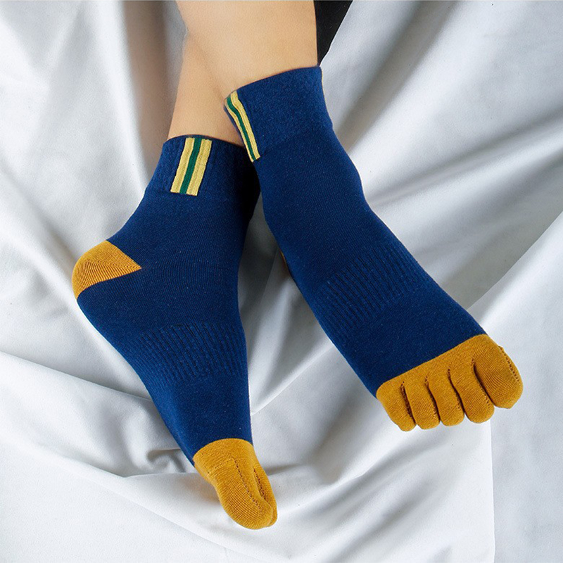5 Par Męskich Casualowych Bawe – Toe Sock Split recenzja i cena