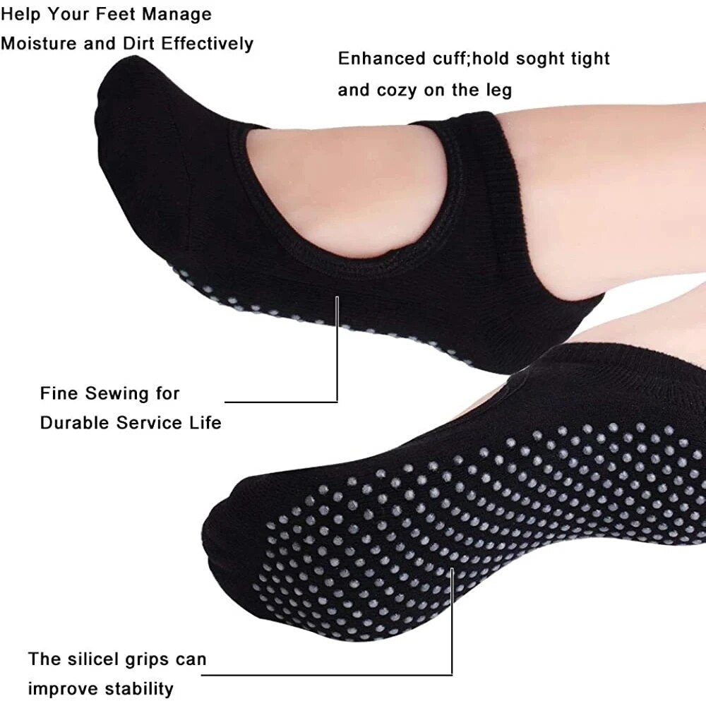 Wysokiej jakości damskie skarp – Grip Sock Yoga recenzja i cena