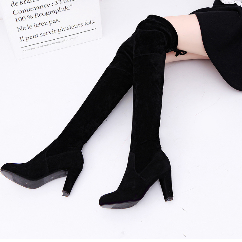 Damskie kozaki za kolano ze st – Knee High Sock Women recenzja i cena