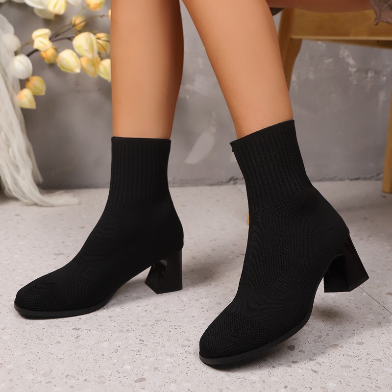 Botki damskie dziergane na obc – No Show Sock Women recenzja i cena