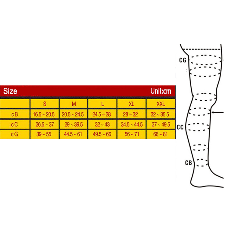 S-xl pończochy uciskowe Stretc – Compression Sleeve Calf recenzja i cena