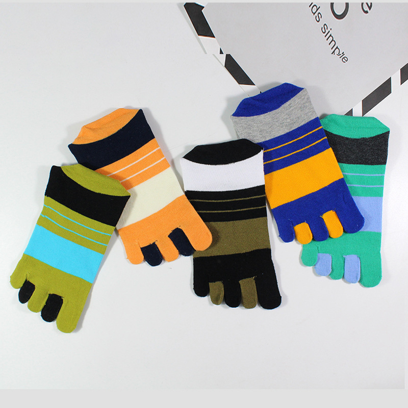 1/5 Par Męskich Kolorowych Ska – Toe Sock Split recenzja i cena