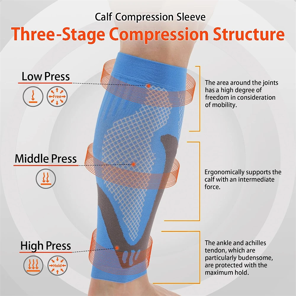 1 para rękawy uciskowe do łyde – Compression Sleeve Calf recenzja i cena