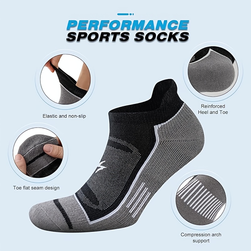 6 par męskich skarpet sportowy – Athletic Sock Cushion recenzja i cena