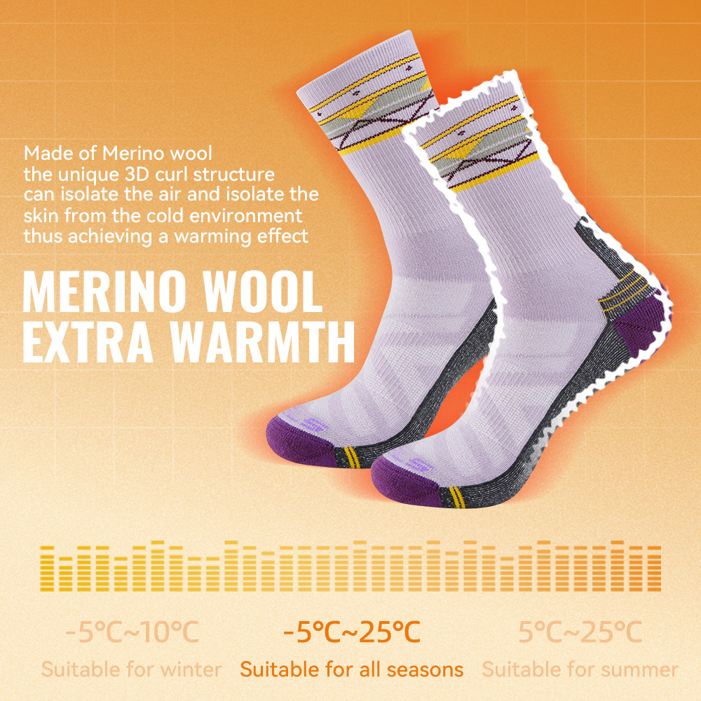 WRELS 1/2/3 Pary Skarpet Trekk – Wool Hiking Sock recenzja i cena