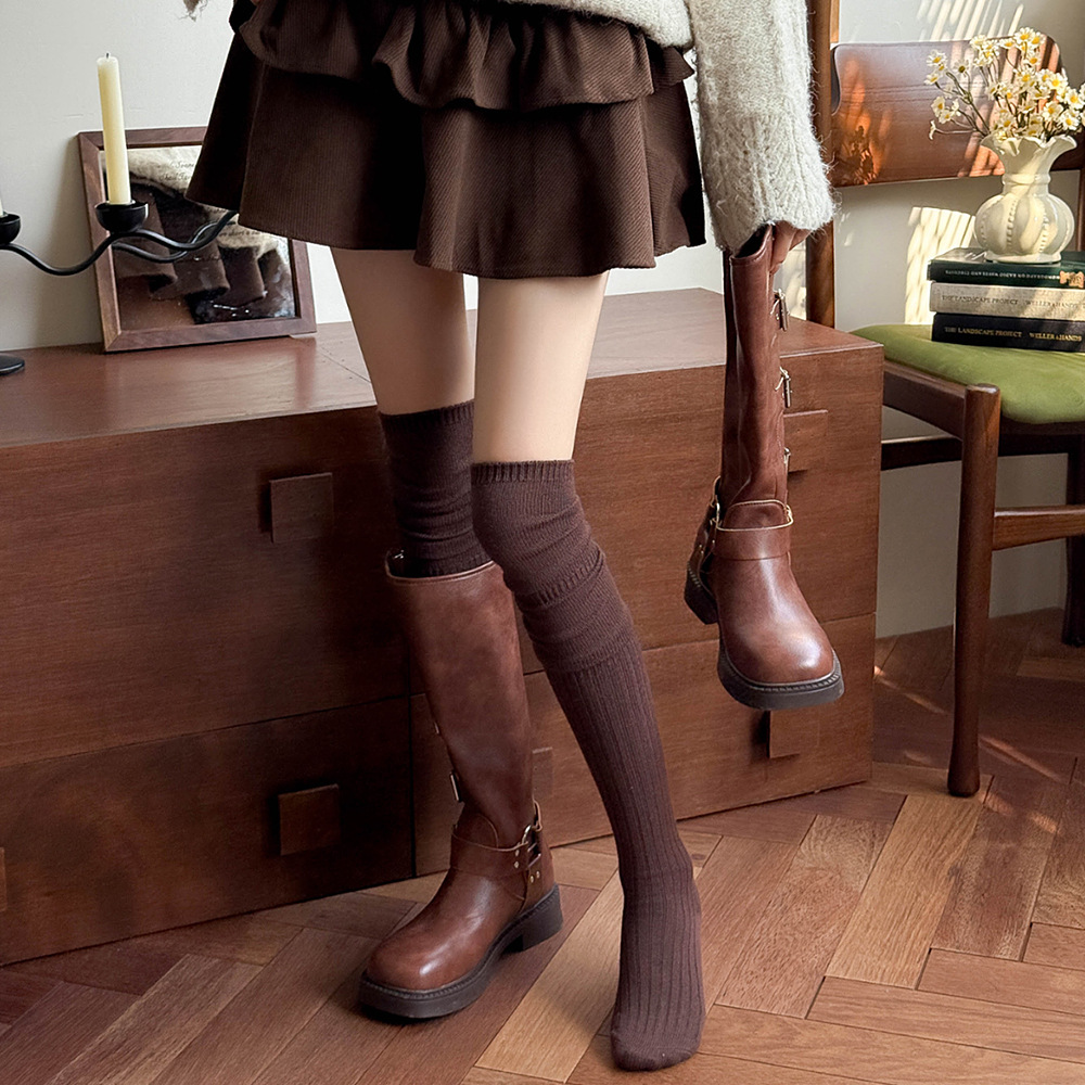 Ciepłe, bardzo długie podkolan – Boot Sock Slouchy recenzja i cena