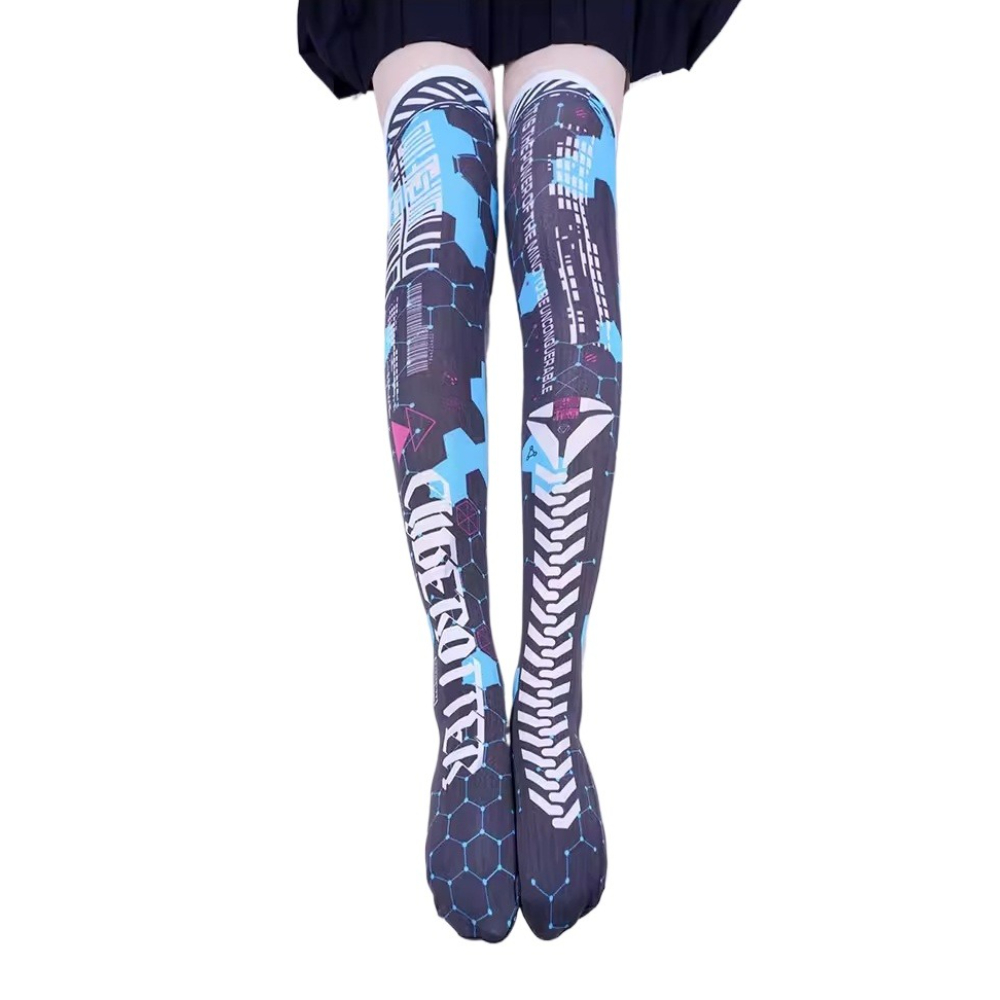 Anime Gra Robot AI Mech Pończo – Knee High Sock Women recenzja i cena