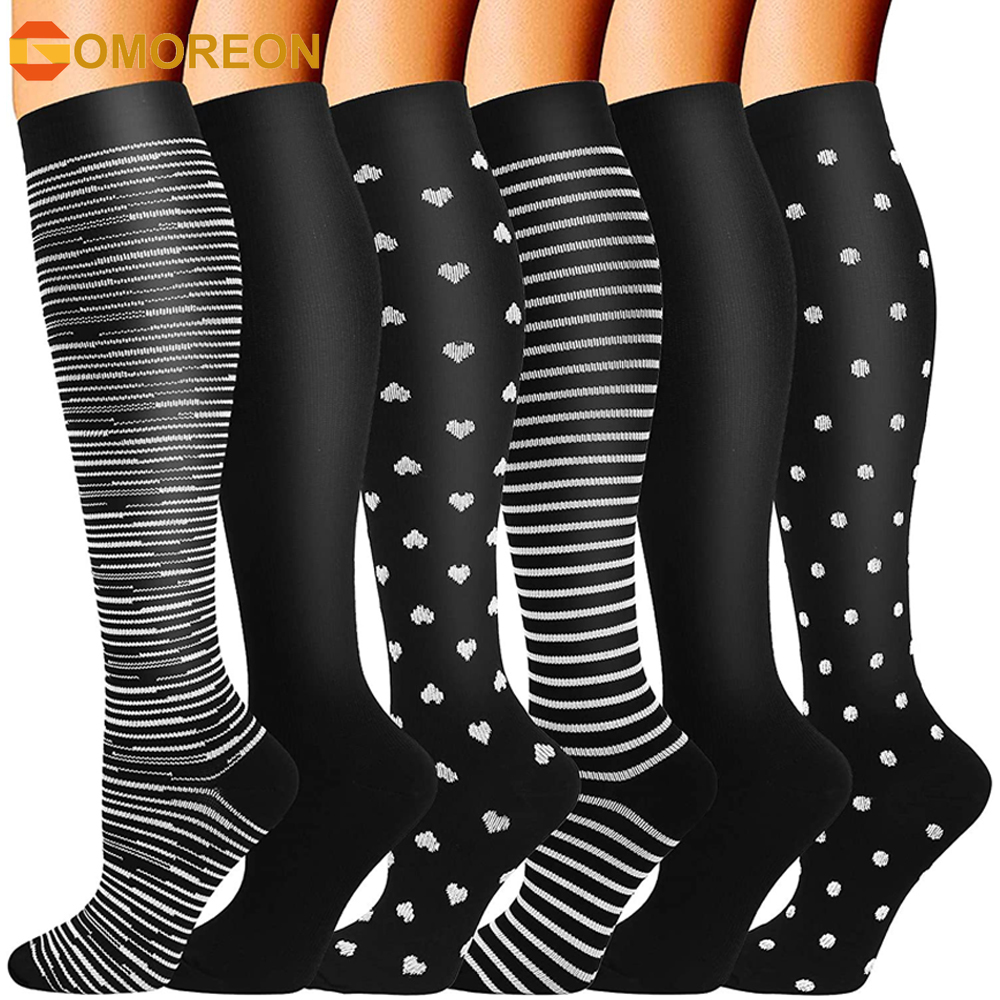 GOMOREON 6 par skarpet kompres – Compression Sock Medical recenzja i cena
