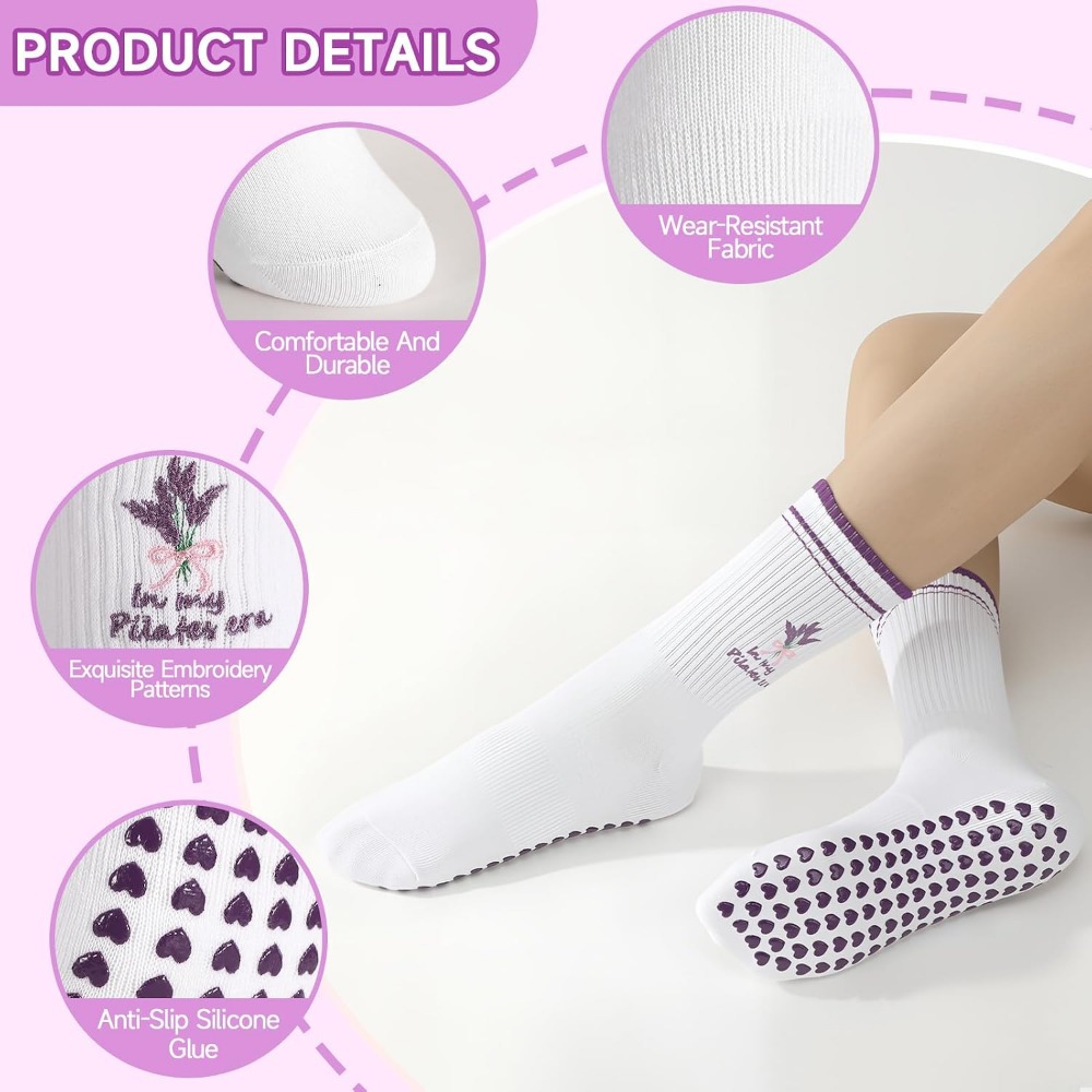 Damskie urocze skarpetki do jo – Grip Sock Yoga recenzja i cena